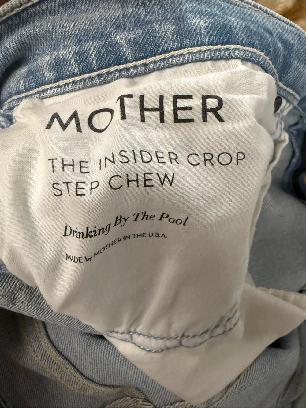 MOTHER - Light Blue Distressed Jeans - Picture 8 of 8